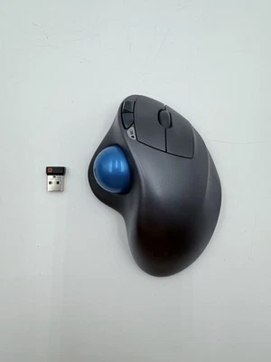 Logitech Logi M570 Wireless Trackball Mouse & Paired Receiver Tested - Image 1 of 4