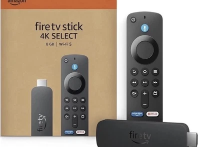 Amazon Fire Tv Stick 4k Select with Alexa Voice Remote Control Brand New Sealed - Image 1 of 3