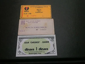 Rarre local note - Bosnia - Croatia - Zenica - Travnik- Zagreb - LOCAL MONEY ! - Bild 1 von 2