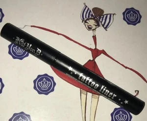 2X Kat Von D Tattoo Liner Trooper Black Mini Size Eyeliner .007oz Each NEW - Picture 1 of 3