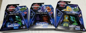 Bakugan Lot Of 3 Expert Packs MANTID Vs TROX Octogan vs Trox Millions vs Bruiser - Picture 1 of 1