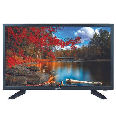 24" Supersonic 12 Volt AC/DC Widescreen LED HDTV with USB & HDMI - Image 1 of 4