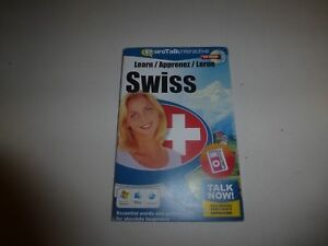Euro Talk Learn How to Speak Understand Talk the SWISS Language CD Switzerlan179