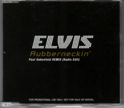 Elvis Presley - One Track-RCA-Promo-CD Rubberneckin` - Paul Oakenfold Remix - Bild 1 von 2