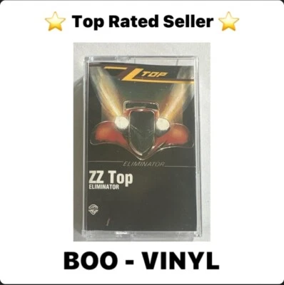 ZZ Top Eliminator cassette Germany Warner Bros. 1983 cassette 9237744 Vg+ / M - Image 1 of 4