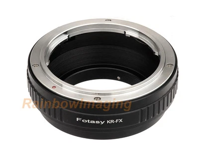 FOTASY Konica Hexanon AR lens to Fujifilm Fuji X-Mount X-H2 X-H2S X-Q1 XQ2 XM1 Adapter