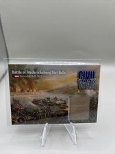 2023 Historic Autographs Civil War Battle Of Fredricksburg Dirt Relic /200 VA