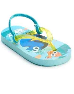 NWT-DISNEY-FINDING DORY SANDAL/  FLIP FLOP BABY  SMALL-5/6 - Picture 1 of 1