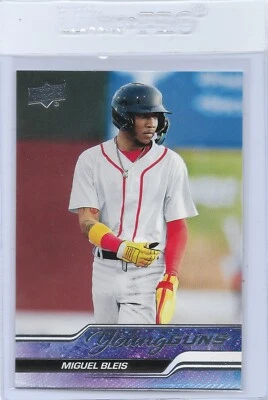 2024 Upper Deck Goodwin Champions Young Guns #YG-25 Miguel Bleis – Red Sox - Image 1 of 2