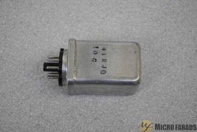 SIGMA INSTRUMENTS RELAY 41RJO-10G 41RJ0-10G 10 Ohm Vintage Electromagnetic  - Image 1 of 2