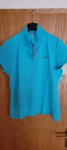 pikeur Poloshirt türkis Größe 44 Polyester 1/2Arm Sommer gebraucht - Bild 1 von 3