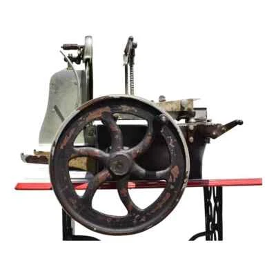 American Eagle Antique Hand Crank Deli Meat Slicer, Home or Restaurant - Image 1 of 4