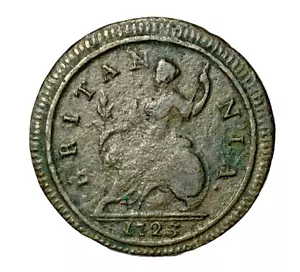 GREAT BRITAIN, George I - George III, Half-pennies (lot of 4): 1723, 1748, 1799 - Picture 1 of 8