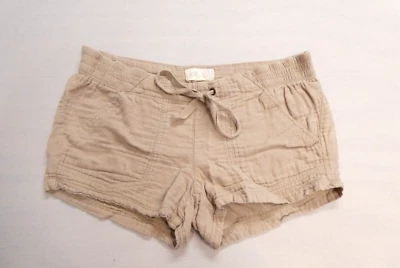 Pantalones cortos para mujer Jolt marrón con bolsillos en la cintura Foto 1 de 4