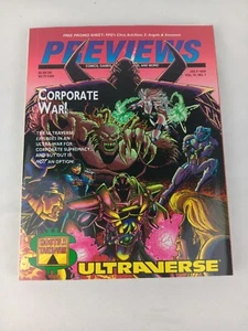 PREVIEWS Comic Industry Magazine July 1994. Ultraverse, Batman, Wolverine.  - Bild 1 von 5