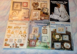 LOTTO VINTAGE 6 VOLANTINI ARTIGIANATO PUNTO CROCE ARTI PER IL TEMPO LIBERO ANIMALI DI CAMPAGNA GELATINA ARMADIO - Foto 1 di 5