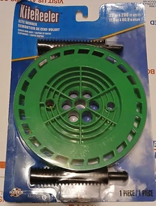 XKites KiteReeler Kite Reeler Avvolgitore 25 libbre x 200 piedi Nylon #83201 - Verde/Nero - Foto 1 di 5