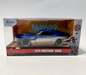 Jada 1:32 MARVEL AVENGERS WINTER SOLDIER 1970 MUSTANG BOSS - Picture 1 of 2