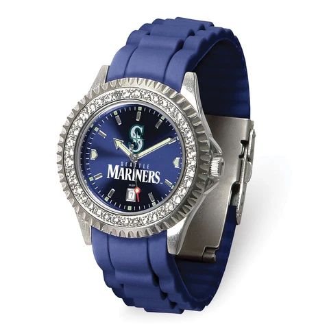Gametime Seattle Mariners Ladies Sparkle Watch Cover