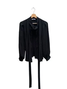 Yves Saint Laurent  Black Wide Shirt  Size XL fits S to XL - Picture 1 of 8