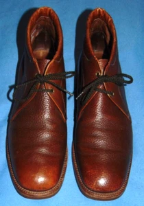 RARE ALLEN EDMONDS CHUKKA BOOTS 9 1/2 B MADE IN USA - Picture 1 of 7