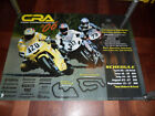 18"x24" CRA Central Roadracing Assoc. Affiche moto course MAM & BIR