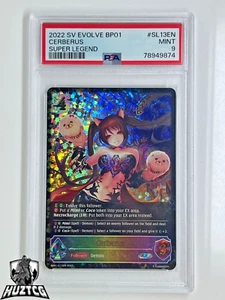 Shadowverse Evolve TCG - Cerberus SL - BP01-SL13EN - Advent of Genesis - PSA 9 - Picture 1 of 1