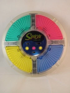 Vintage 1978 Milton Bradley Simon Electronic  Game Clear -Tested See Description - Picture 1 of 7