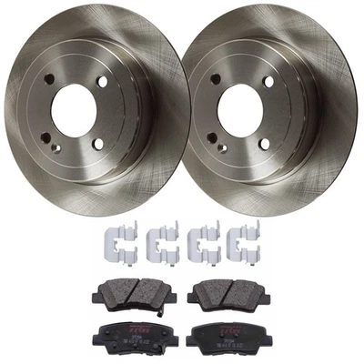 KIT-072924-3122 TRW Kits de discos y pastillas de freno 2 ruedas traseras para Hyundai Accent Foto 1 de 4