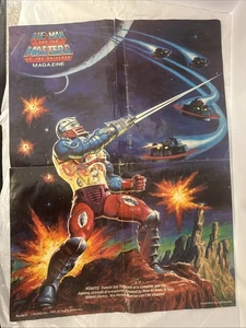 Vintage 1985 He-Man Masters Of The Universe Roboto 21,5”x16” Magazin Poster 5 - Bild 1 von 11