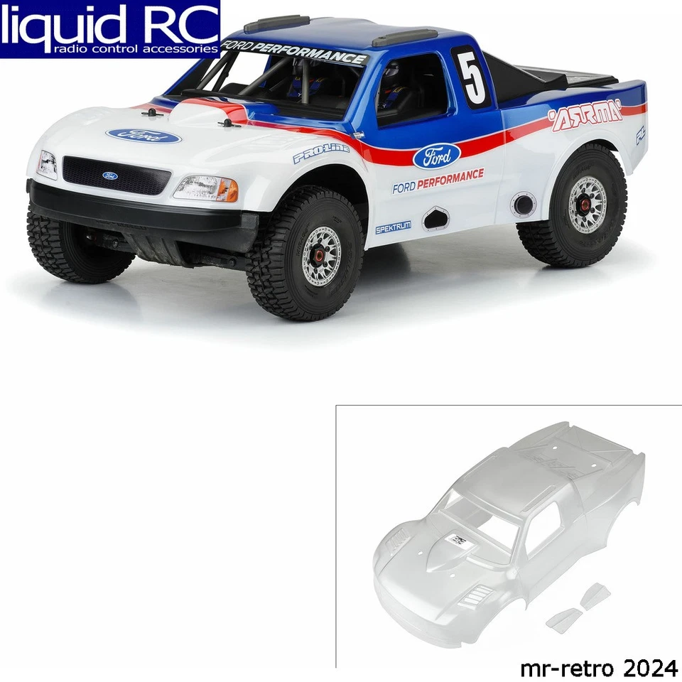 Pro-Line 361817 Pre-Cut 1997 Ford F-150 Trophy Truck Clear Body for ARRMA Mojave - Image 1 of 1