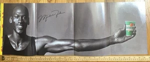 Michael Jordan Vintage 1994 Gatorade Poster - 11”x30” NBA Hot Shots Magazine - Bild 1 von 24
