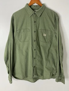 Camisa Ralph Lauren Vintage XL Denim & Supply Verde Oliva - Imagen 1 de 6