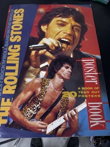 the rolling stones poster book vintage - Picture 1 of 7