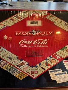NIB Factory Sealed Collector's Edition Vintage Coca-Cola Monopoly Game - Picture 1 of 6