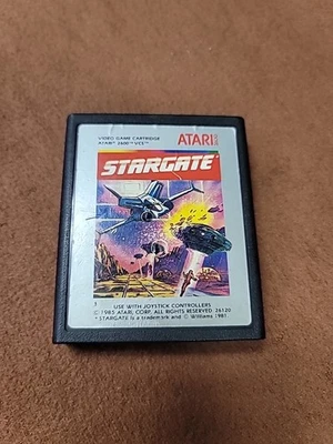 ATARI 2600 STARGATE GAME CARTRIDGE Tested - Works Good - Image 1 of 4