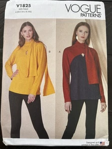 UNCUT Vogue V1828 Misses Semi Tapered Track Pants A (XS-XXL) Easy Sewing Pattern - Picture 1 of 2