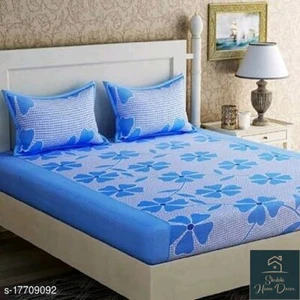 Indian cotton King Rajasthani Bed sheet Bed Spread with 2 pillow cover - Picture 1 of 2