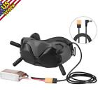 121Cm Copper + Tpe Power Cable Xt60 To Dc Right Angled For Dji Fpv Goggles V2