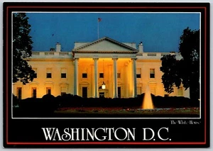 Postcard DC Washington Post Ondisc Advertising White House Silberne Collection - Picture 1 of 2