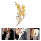 Ears of Wheat Brooch Pearl Brooches for Women Korean Version