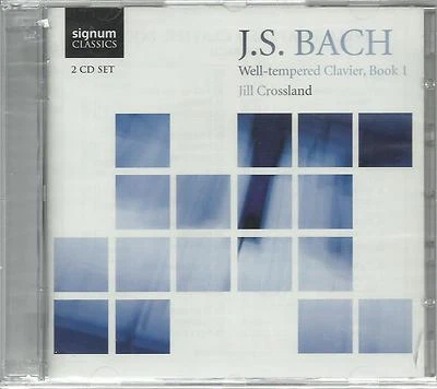 2 CD neu OVP: J.S. Bach, Das Wohltemerierte Klavier Teil 1, Jill Crossland - Bild 1 von 2