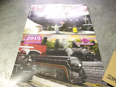 Brand New MTH  2015 Volume One & Two Premier & Railking O Gauge Color Catalogs  - Image 1 of 4