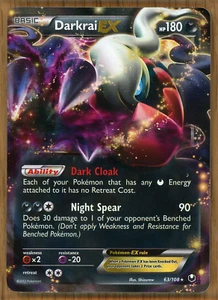 Darkrai EX ~ 63/108 ~ Ultra Rare Holo ~ BW Dark Explorers ~ Near Mint!! - Picture 1 of 2