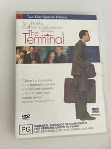 The Terminal DVD GC Ex Rental Region 4 Tom Hanks Catherine Zeta-Jones Free Post - Picture 1 of 2