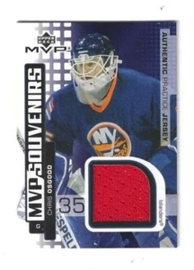 Camiseta deportiva de práctica de Chris Osgood 2002 Upper Deck MVP SOUVENIRS #S-CO Nueva York Islanders - Imagen 1 de 2