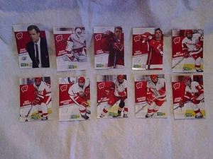 MID 2000's WISCONSIN BADGERS HOCKEY CARD SET,mike eves,ryan jeffery,ben street - Picture 1 of 5