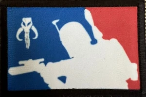 Major League Bounty Hunter Boba Fett Morale Patch Tactical USA - Picture 1 of 24