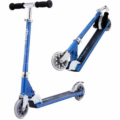 JD Bug Classic Street 120 Reflex Blue Foldable Scooter - Image 1 of 4