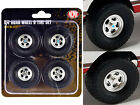 Off Road Wheels Tires Set of 4 Pcs from 1972 Chevrolet K-10 4x4 for 1/18 Scale M